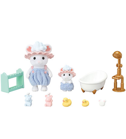 Sylvanian Families - Bath Time Bubble Siblings - 5805