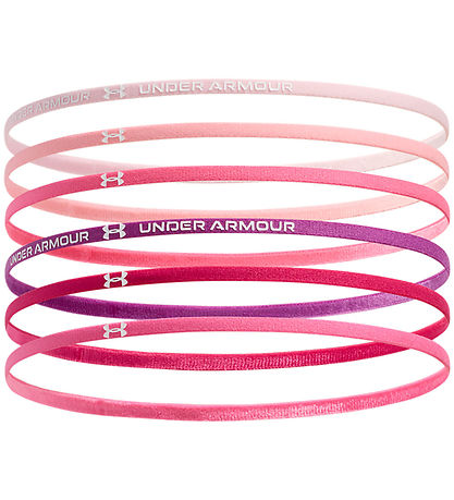 Under Armour Hårbånd - 6-pak - Prisme Pink