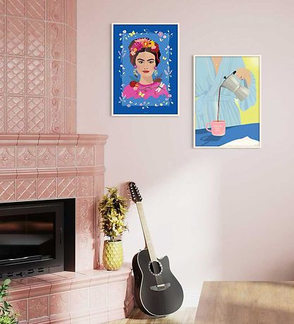 Vissevasse Plakat - 30x40 - Frida Kahlo