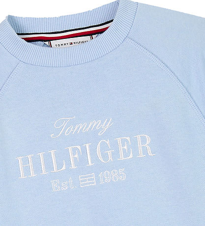 Tommy Hilfiger Sweatshirt - Script - Breezy Blue