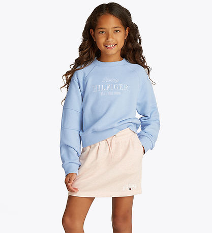 Tommy Hilfiger Sweatshirt - Script - Breezy Blue