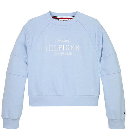 Tommy Hilfiger Sweatshirt - Script - Breezy Blue