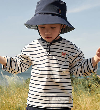 Liewood T-shirt - Tyler - Stipes Classic Navy