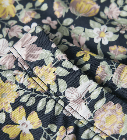 Name It Cykelshorts - NmfVayo - Navy Blazer m. Blomster
