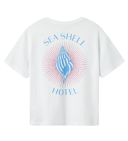 Name It T-shirt - NkfJassa - Lucent White