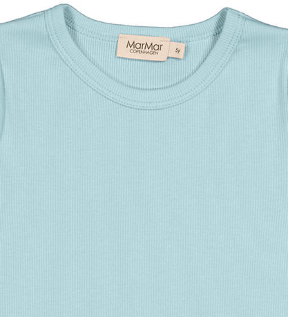 MarMar T-shirt - Rib - Modal - Tago - Heavenly Blue