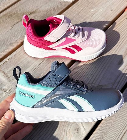 Reebok Sko - Rush Runner Syn Elastic Lace & Top Strap - Shadow/A