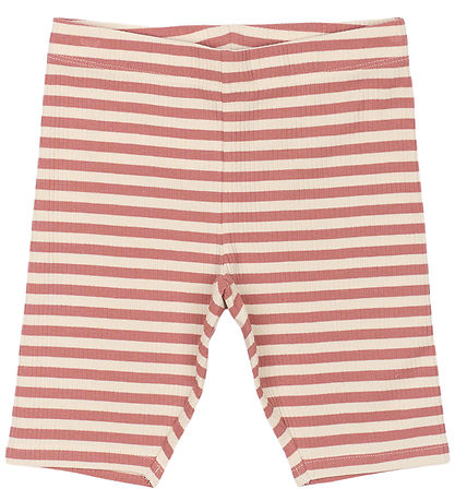 The New Cykelshorts - TnMoore - Rib - Old Rose Striped