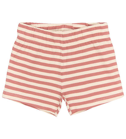 The New Siblings Shorts - TnstFro - Rib - Old Rose Striped
