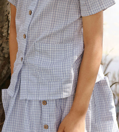 Lil Atelier Nederdel - NmfHazelle - Zen Blue