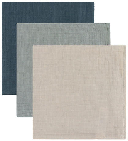 Liewood Stofbleer - Musselin - 3-pak - 65x65 cm - Lewis - Dove B