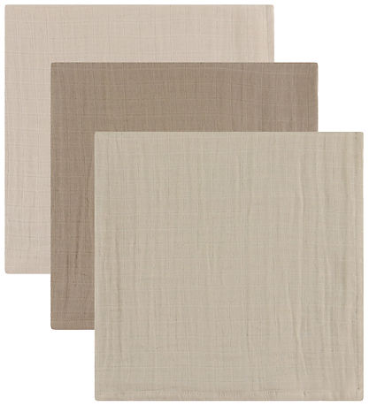 Liewood Stofbleer - Musselin - 3-pak - 65x65 cm - Lewis - Sandy 