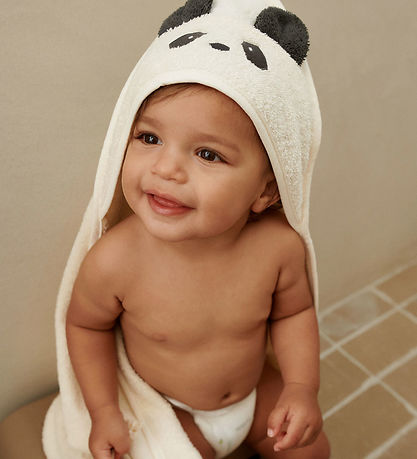 Liewood Badeslag - 70x70 cm - Albert - Panda Creme De 