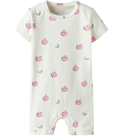 Name It Sommerdragt - NbfVandora - Cloud Dancer/Apples