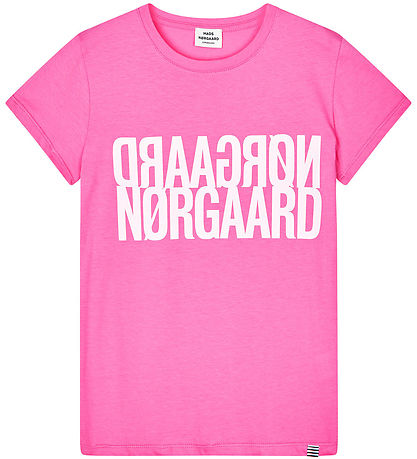 Mads Nørgaard T-shirt - Tuvina - Knockout Pink