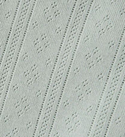Name It Cykelshorts - NmfJsilke - Aqua Gray m. Hulmønster