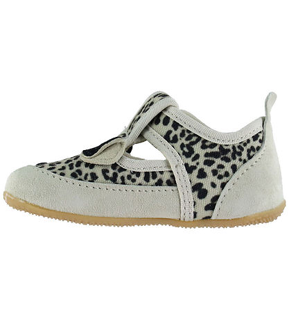 Living Kitzbühl Hjemmesko - Lotte Leopard - Beige