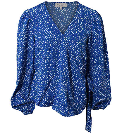 Hound Bluse - Wrap Top - Marine