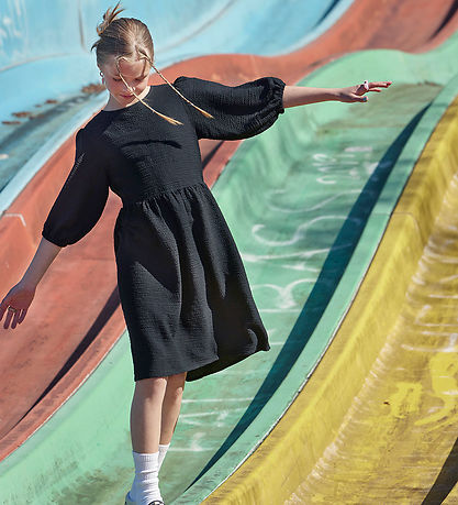 Hound Kjole - Crepe Dress - Black