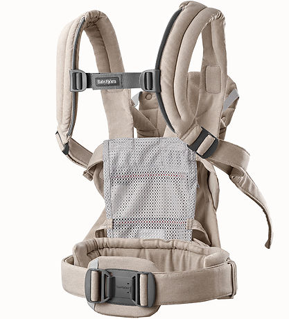 BabyBjörn Bæresele - Harmony - Vævet Melange - Lys Beige