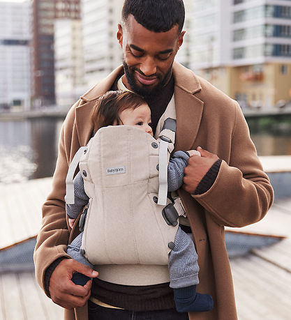 BabyBjörn Bæresele - Harmony - Vævet Melange - Lys Beige