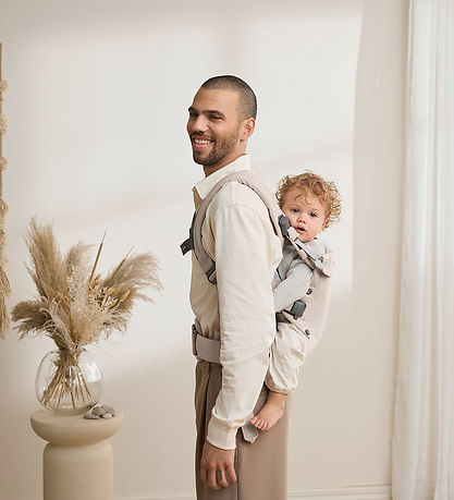 BabyBjörn Bæresele - Harmony - Vævet Melange - Lys Beige