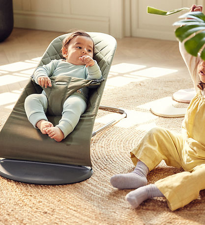 BabyBjørn Skråstol - Bliss - Quiltet - Mørkegrøn