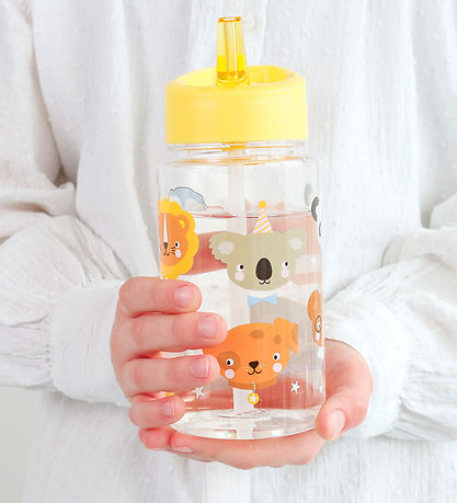 A Little Lovely Company Drikkedunk - 450 ml - Animal Friends