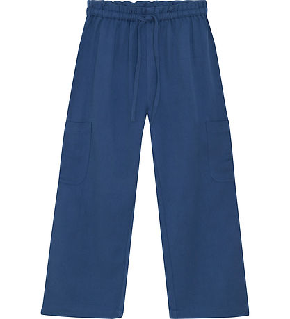 Minymo Bukser - Lyocell - True Blue