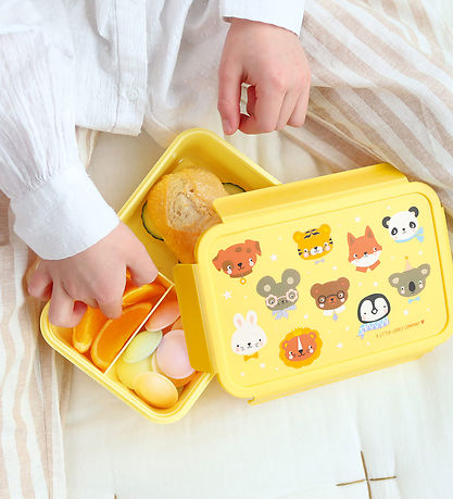 A Little Lovely Company Madkasse - Bento - Animal Friends