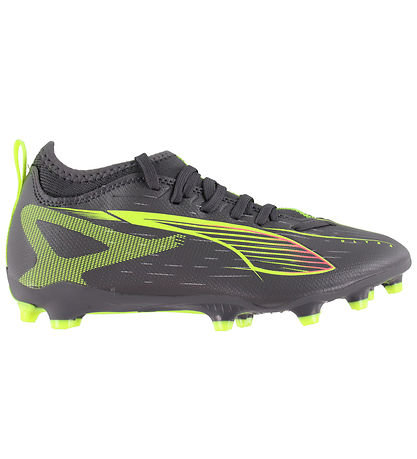 Puma Fodboldstøvler - Ultra 5 Match FG/AG Jr - Silver Yellow/Age