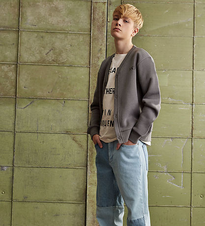 Hound Sweatcardigan - Grey