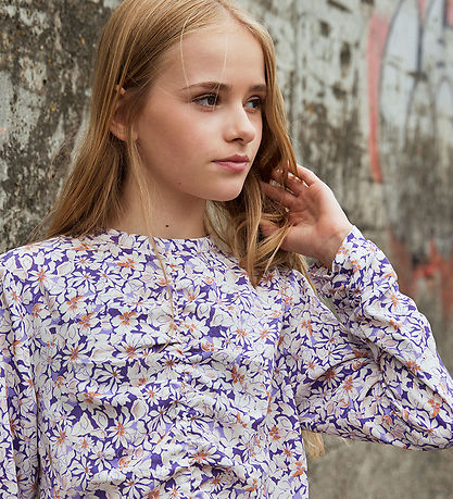 Hound Bluse - m. Blomster