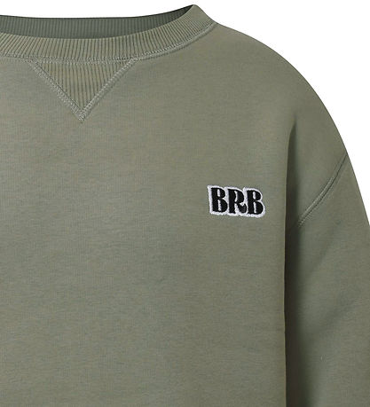 Hound Sweatshirt - Crew Neck - Dusty Green