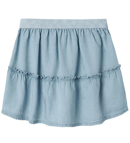 Name It Nederdel - NmfMia - Lyseblå Denim