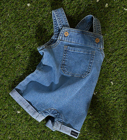 Name It Smækbukser - Hør/Bomuld - NbmLou - Mørkeblå Denim