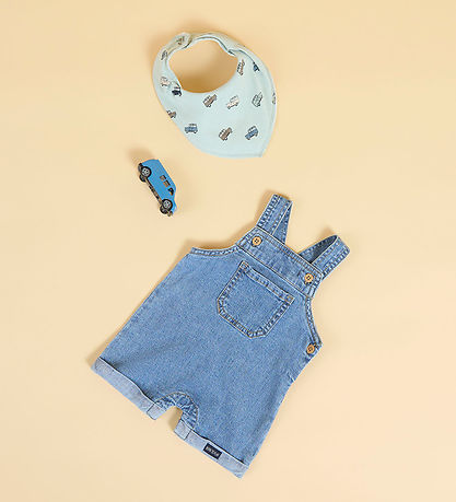 Name It Smækbukser - Hør/Bomuld - NbmLou - Mørkeblå Denim