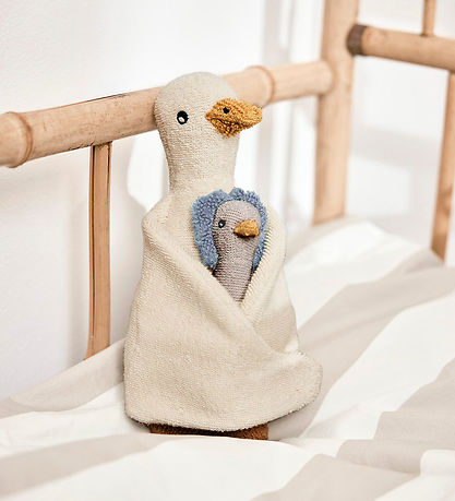 OYOY Bamser - Dora & Baby Dolli Duck - Cloud/Ice Blue