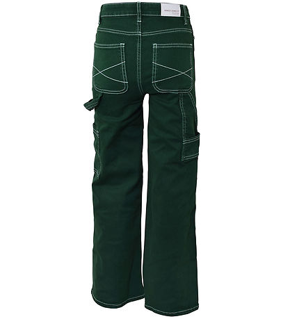 Hound Bukser - Worker Denim - Dark olive