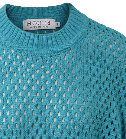 Hound Bluse - Hole Knit - Turquoise