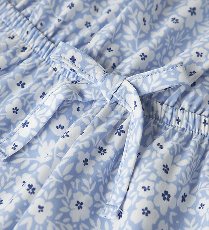 Name it Buksedragt - NkfVinaya - Serenity/WHITE FLOWER