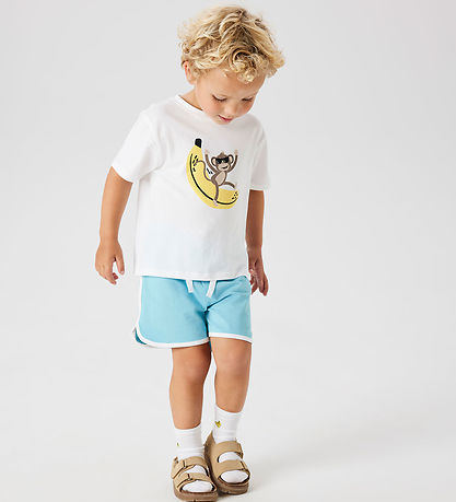 Name it T-shirt - NmmJax - Bright White m. Print