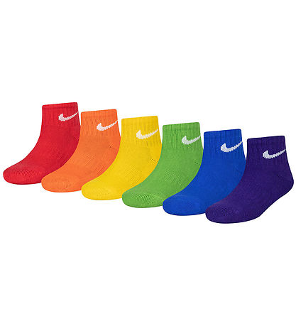 Nike Ankelstrømper - 6-pak - Multi