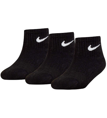 Nike Ankelstrømper - 3-pak - Sort