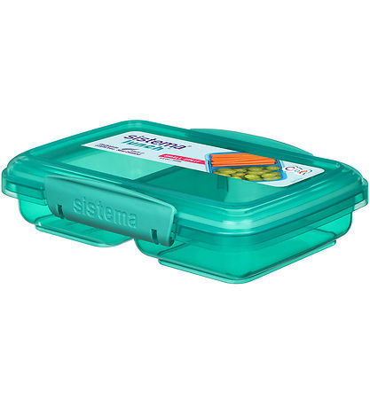 Sistema Madkasse - Small Split - 350 ml - Grøn/Blå
