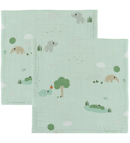 Done By Deer Stofble - 2-pak - 65x65 cm - Playground - Blå