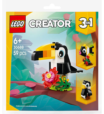 Gave - LEGO® Creator - Tropical Tucan - 59 Dele - 30688
