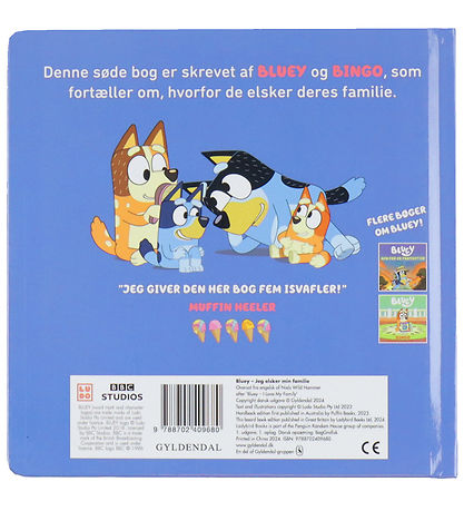 Forlaget Gyldendal Bog - Bluey - Jeg Elsker Min Familie