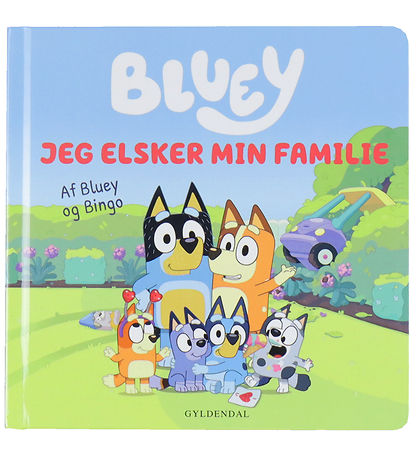 Forlaget Gyldendal Bog - Bluey - Jeg Elsker Min Familie