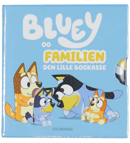 Forlaget Gyldendal Bog - Bluey Og Familien - Den Lille Bogkasse